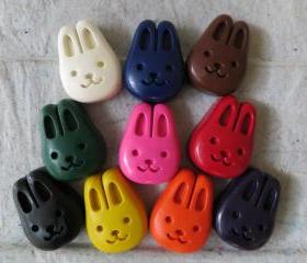 Large Bunny Crayon Set of 14