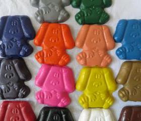 Large Puppy Dog Crayon Set of 28