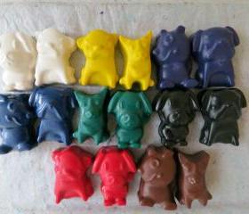Puppy Dog Crayons Set of 28