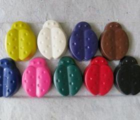 Large Ladybug Crayons Set of 28