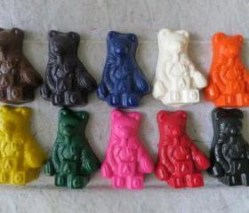 Large Bear With Blocks Crayon Set of 14