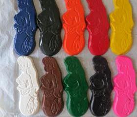 Giant Mermaid Crayon Set of 14