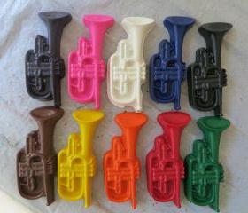 Large Trumpet Instrument Crayon Set of 28