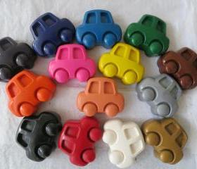 Large Car Crayon Set of 14
